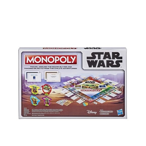 Monopoly Star Wars Baby Yoda board game - Picture 5 of 5